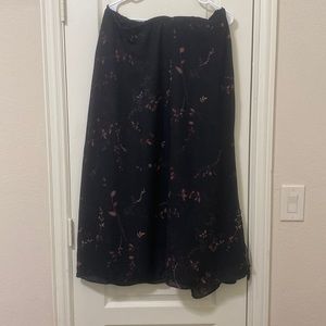 Black midi Skirt